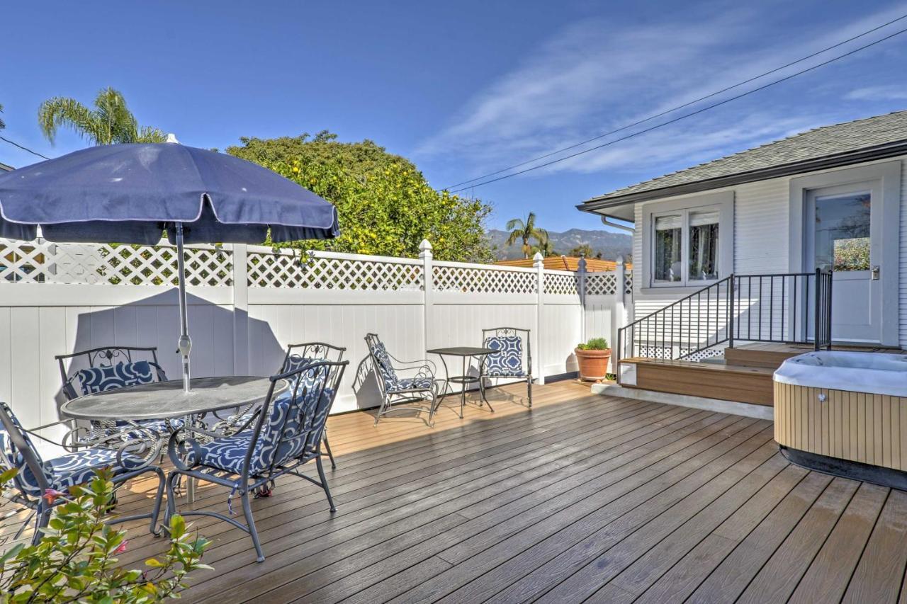 Carpinteria Apt With Hot Tub - 10 Min Walk To Beach! Экстерьер фото